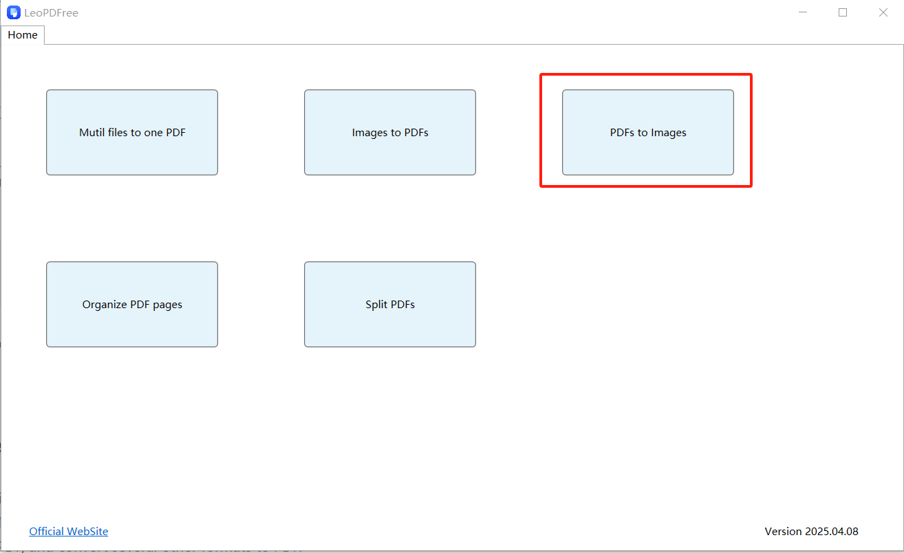 convert pdf to image step 1