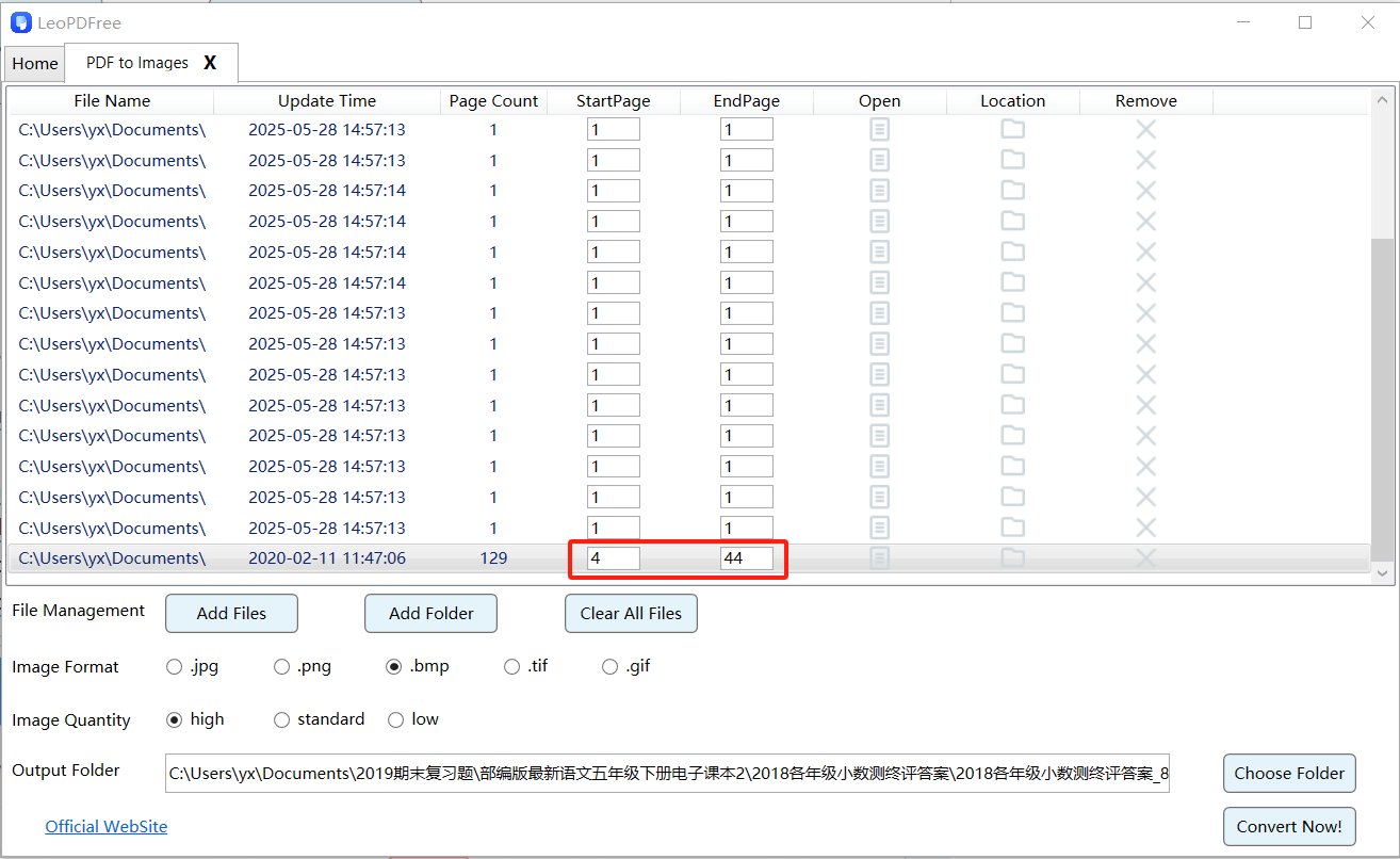 convert pdf to image step 4