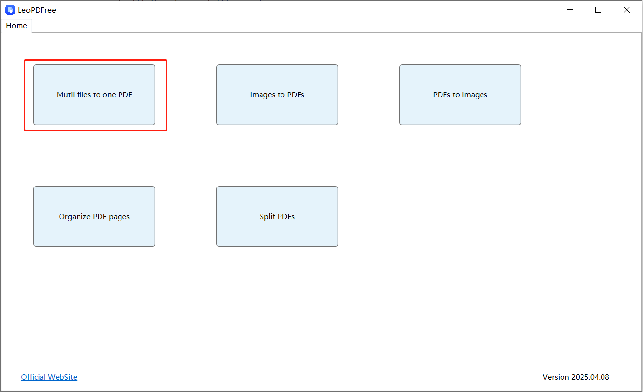 how to merge pdf step 1